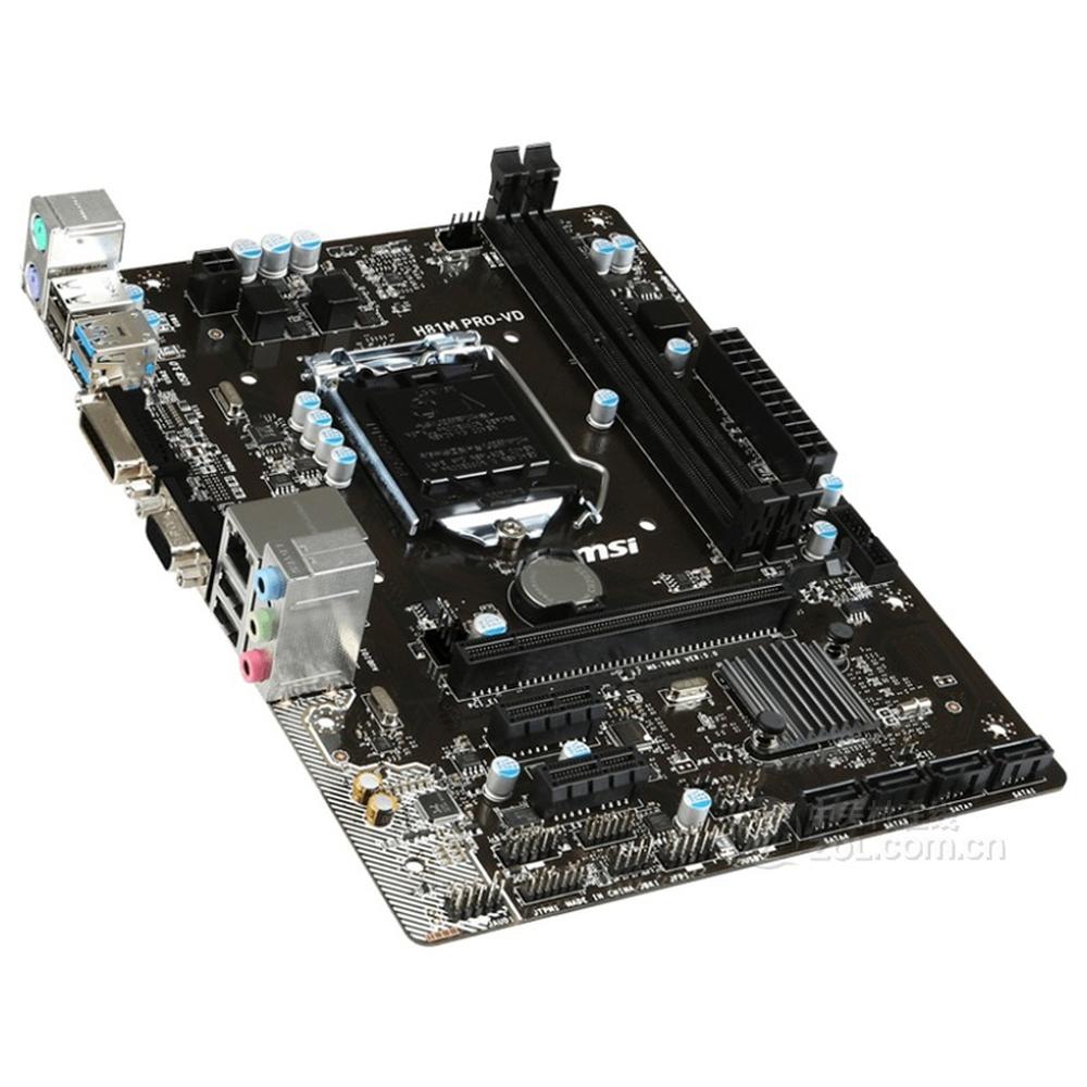 Foto 3 pulgar | Placa Madre Msi H81m Pro-vd Lga 1150 Intel H81 Ddr3 Micro Atx - Venta Internacional.