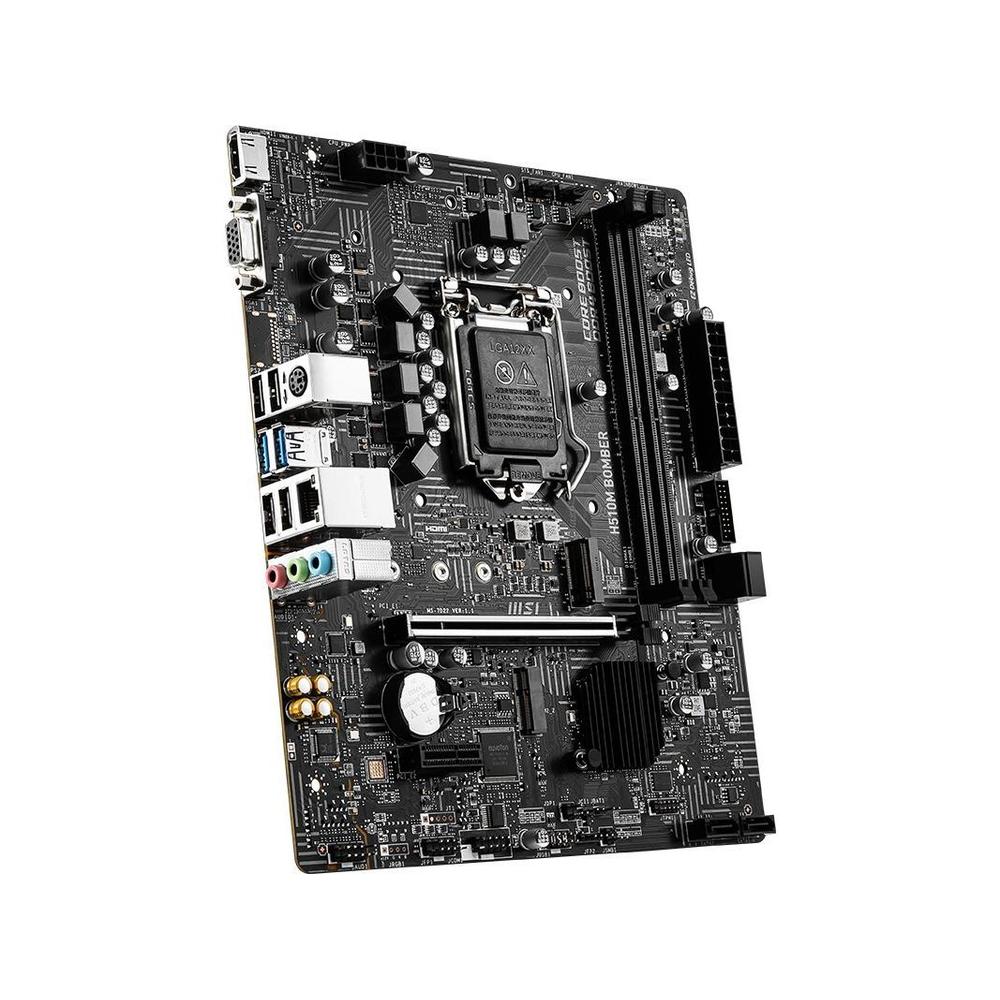 Foto 5 pulgar | Placa Madre Msi H510m Bomber Lga 1200 Intel H510 Ddr4 Micro Atx - Venta Internacional.