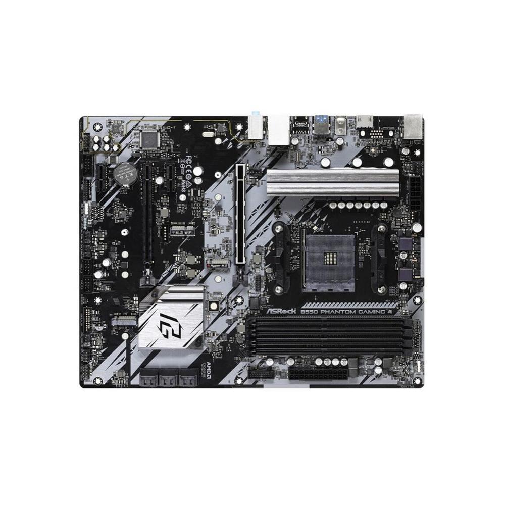 Foto 2 pulgar | Placa Madre Asrock B550 Phantom Gaming De 4 Sockets Am4 Ddr4 Atx - Venta Internacional.