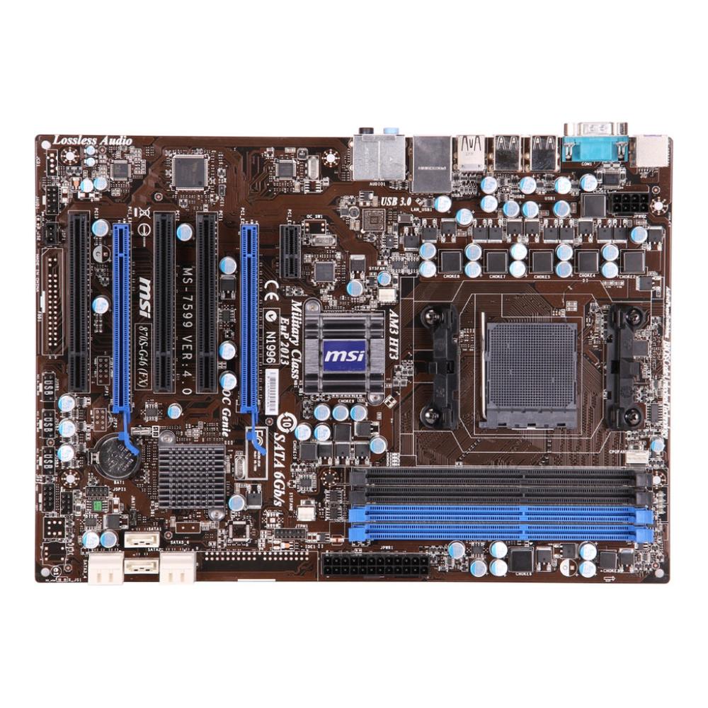 Foto 2 pulgar | Placa Madre Msi 870s-g46 (fx) Socket Am3+ Amd 870 Ddr3 Atx - Venta Internacional.