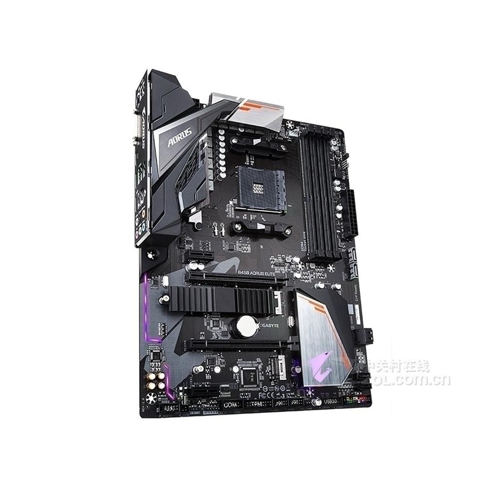 Foto 3 pulgar | Placa Base Gigabyte B450 Aorus Elite Socket Am4 Ddr4 Atx - Venta Internacional.