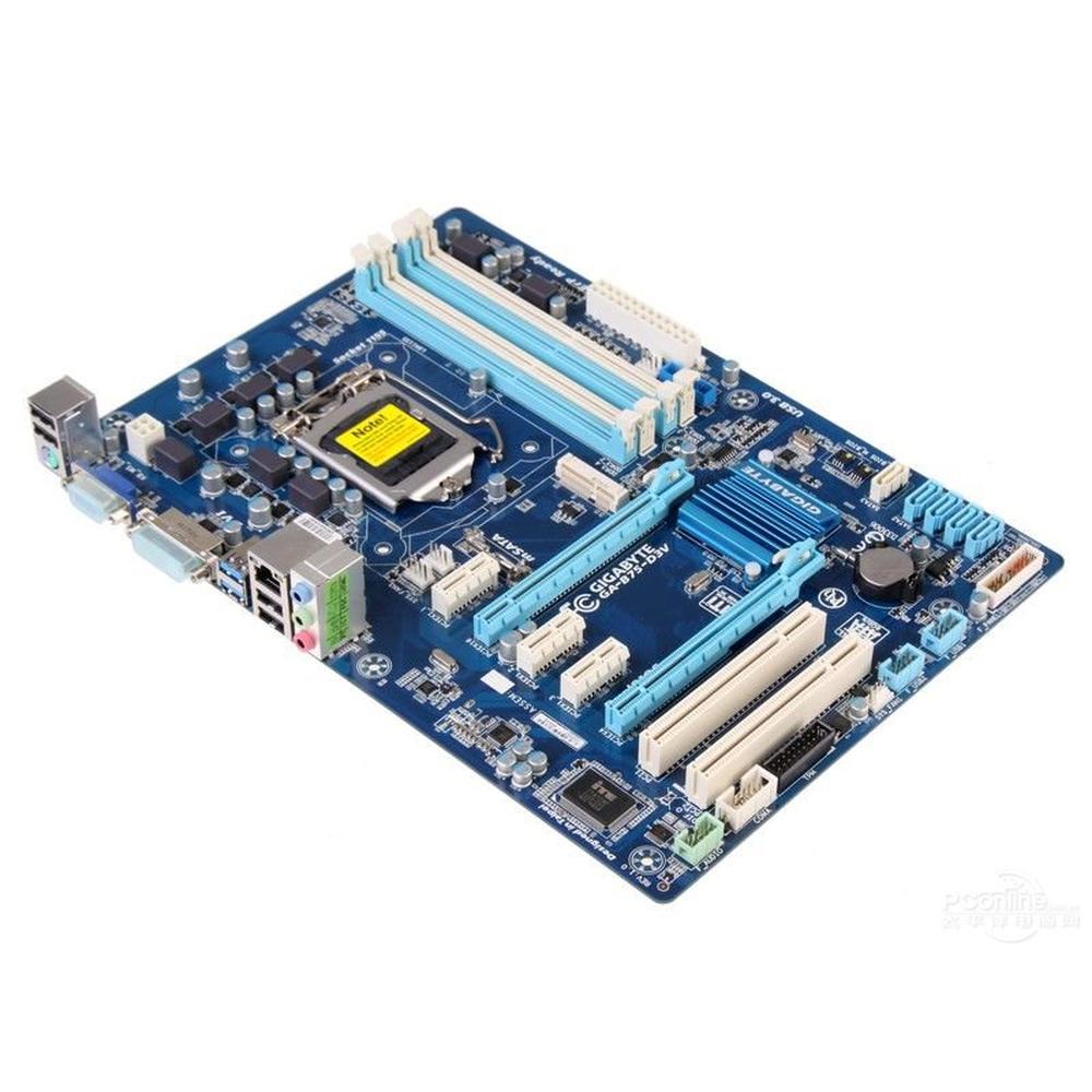 Foto 3 pulgar | Placa Madre Gigabyte Ga-b75-d3v Lga 1155 Intel B75 Ddr3 Atx - Venta Internacional.