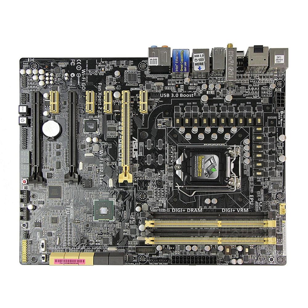 Foto 2 pulgar | Placa Madre Asus Z87-deluxe Lga 1150 Intel Z87 Ddr3 Atx - Venta Internacional.