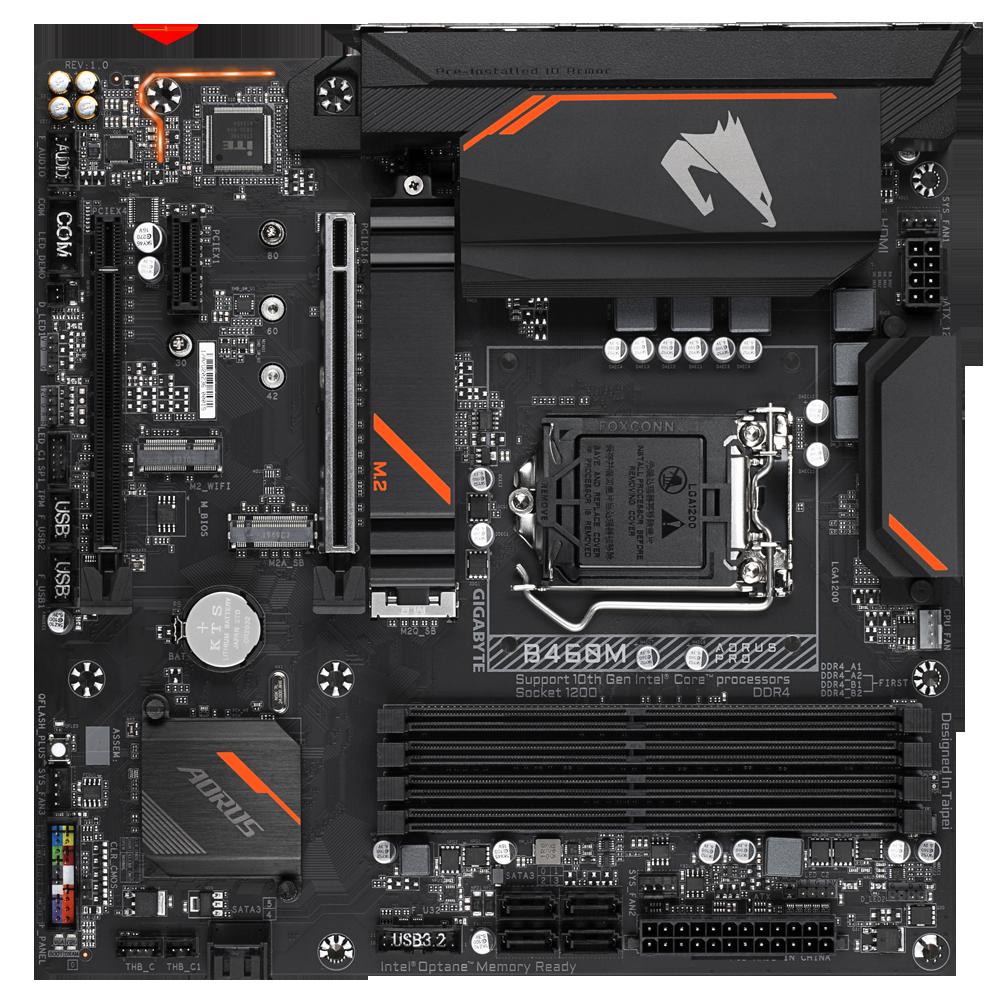Foto 2 pulgar | Placa Madre Gigabyte B460m Aorus Pro Lga 1200 Ddr4 Micro Atx - Venta Internacional.