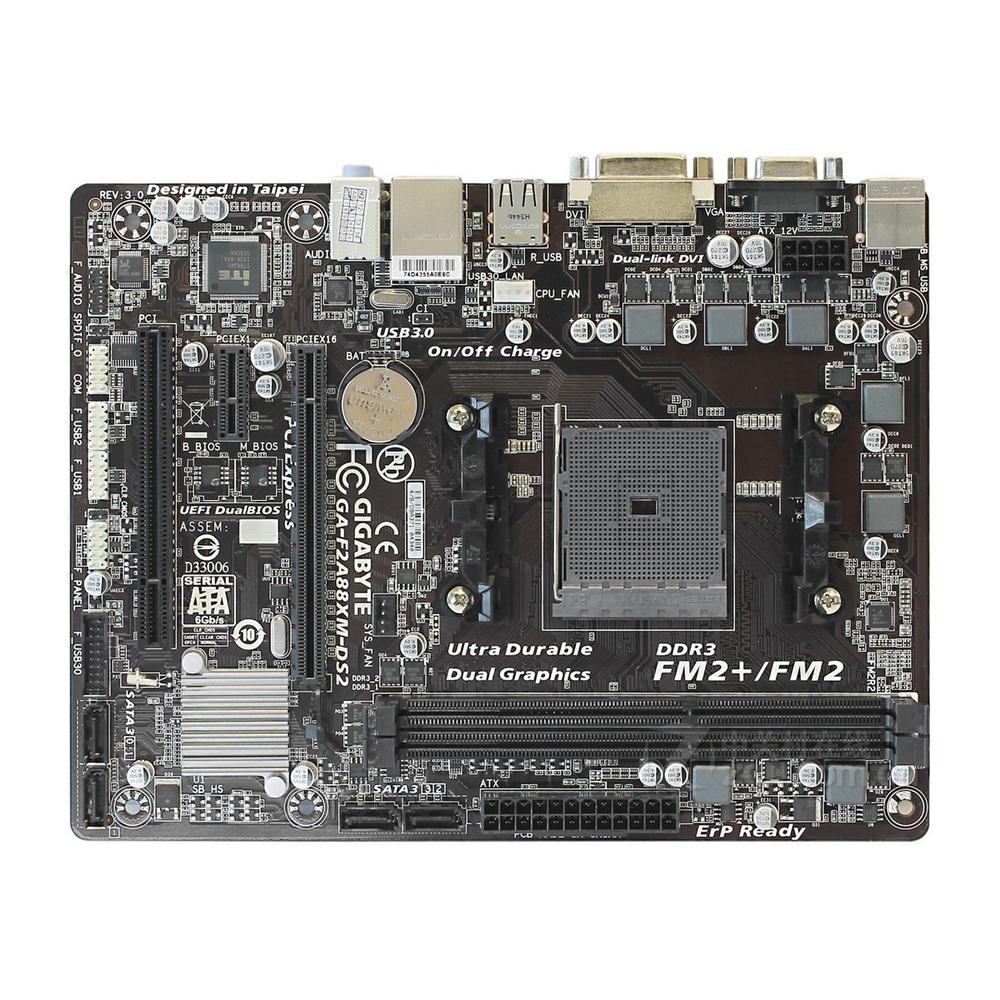 Foto 2 pulgar | Placa Madre Gigabyte F2a88xm-ds2 (rev.3.x) Socket Fm2/fm2+ Ddr3 - Venta Internacional.