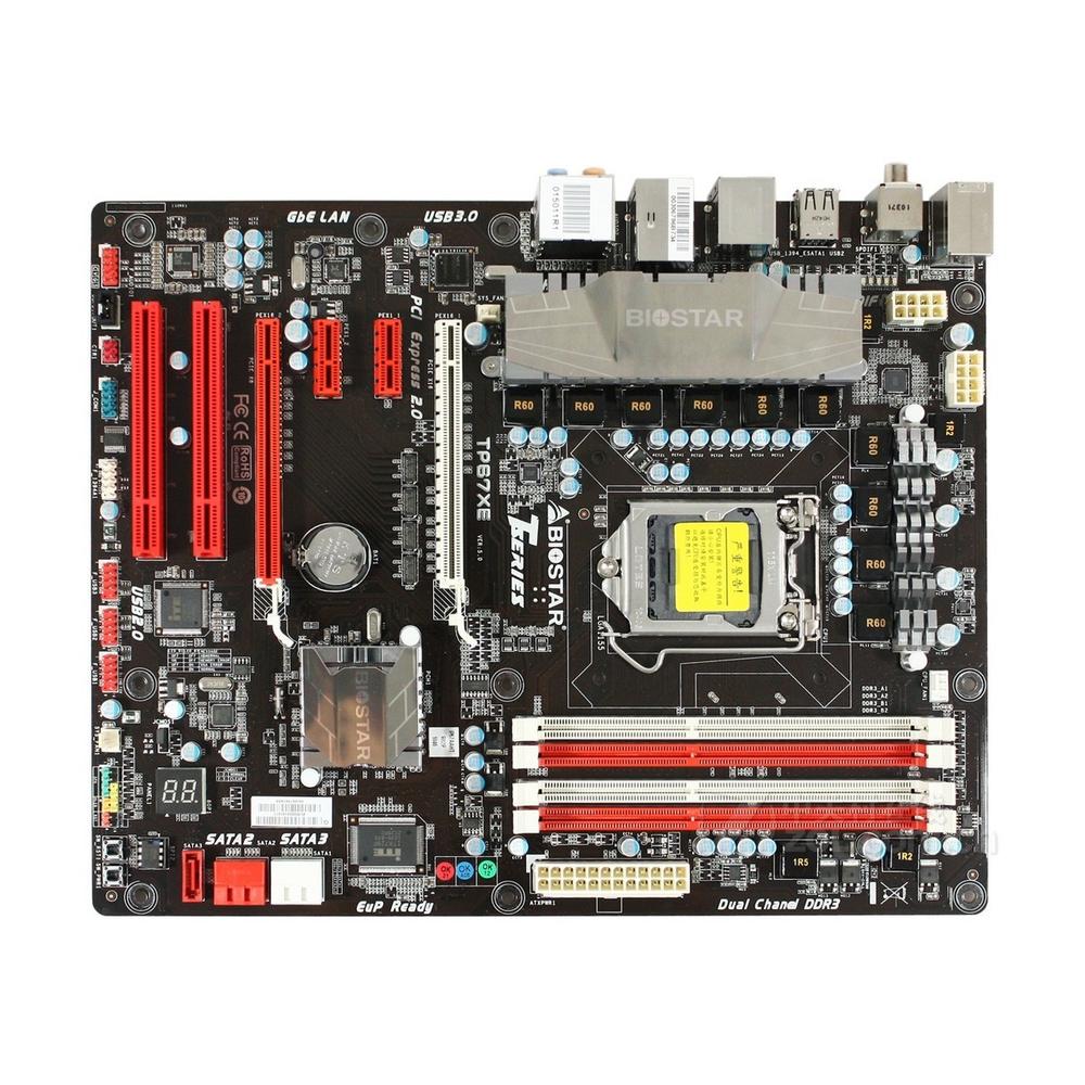 Foto 2 pulgar | Placa Madre Biostar Tp67xe Lga 1155 Intel P67 Ddr3 Atx - Venta Internacional.