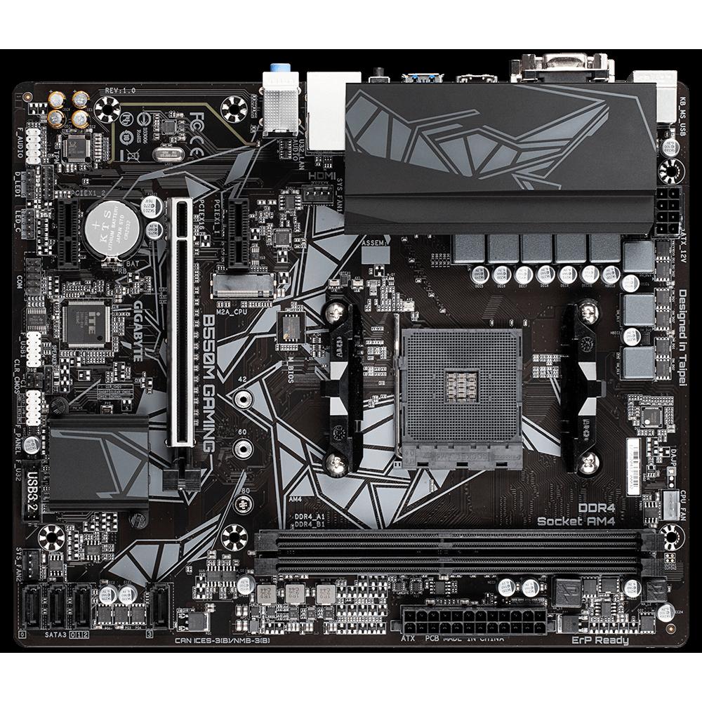 Foto 2 pulgar | Placa Base Gigabyte B550m Gaming Socket Am4 Amd B550 Ddr4 - Venta Internacional.