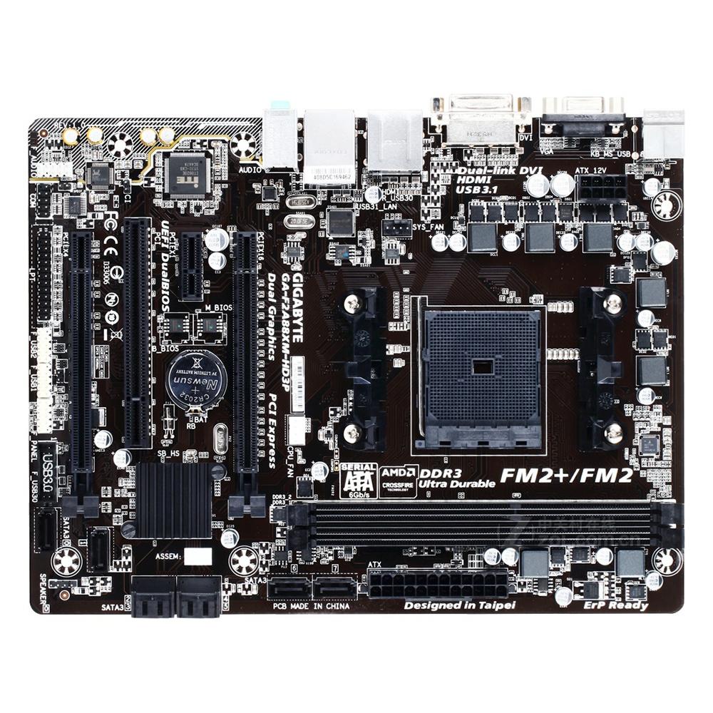 Foto 2 pulgar | Placa Madre Gigabyte F2a88xm-hd3p (rev.1.0) Socket Fm2/fm2+ - Venta Internacional.