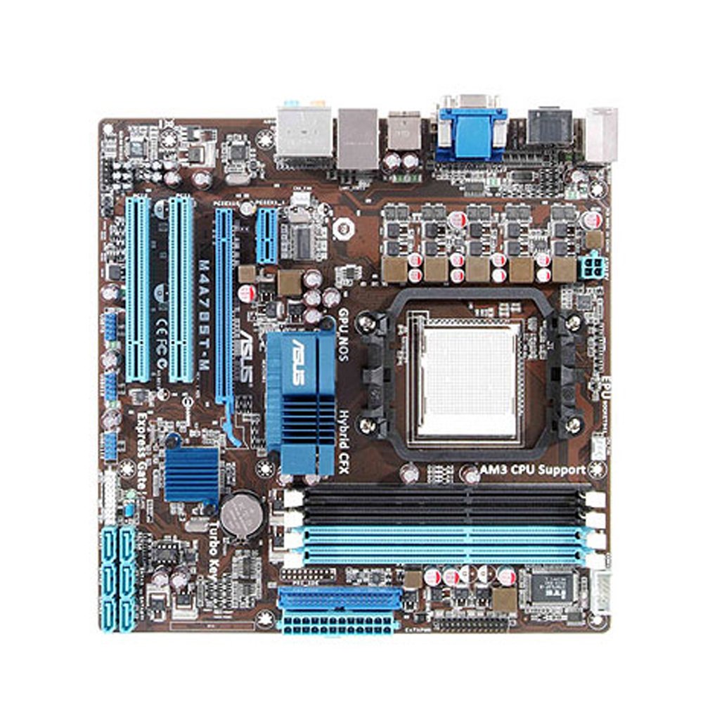 Foto 2 pulgar | Placa Base Asus M4a785t-m Con Conector Am3 Amd 785g Ddr3 Micro Atx - Venta Internacional.