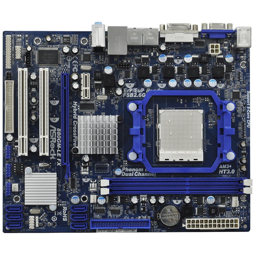 Foto 2 pulgar | Placa Base Asrock 880gm-le Fx Socket Am3+/am3 Ddr3 Micro Atx - Venta Internacional.