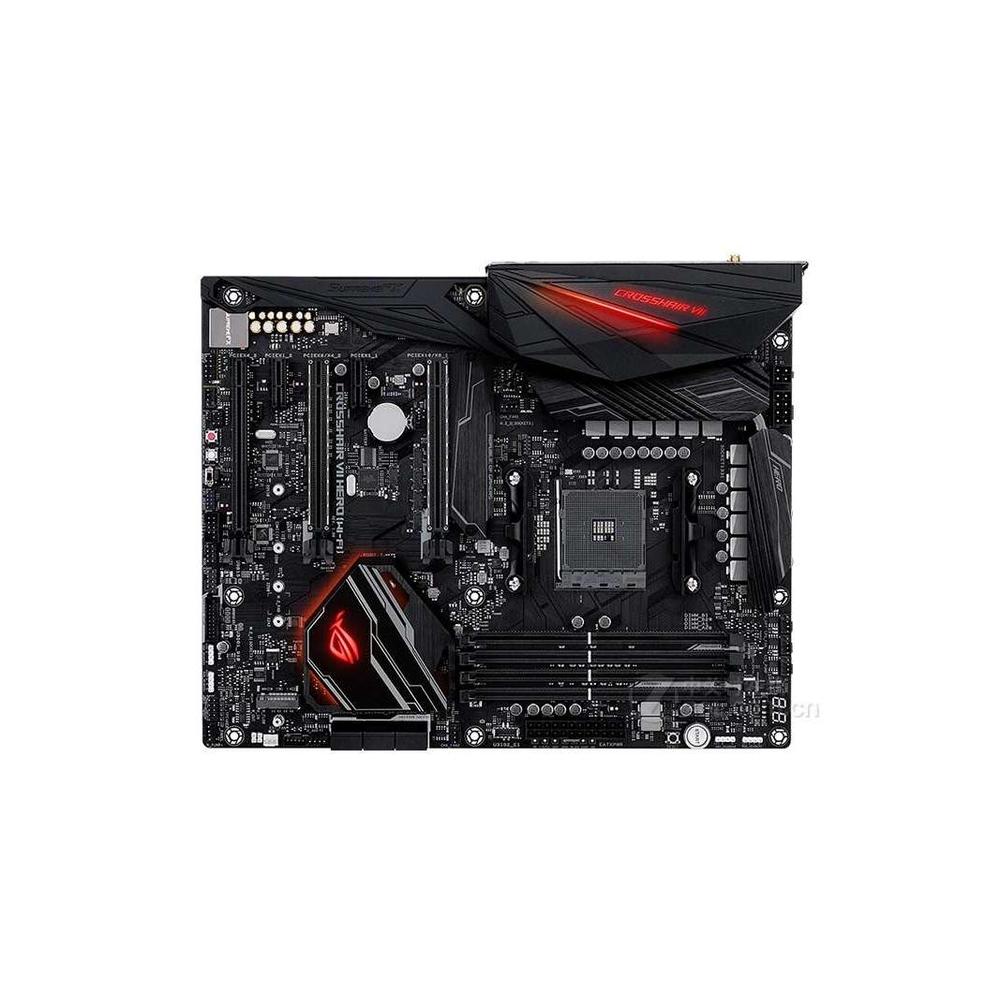 Foto 2 pulgar | Placa Madre Asus Rog Crosshair Vii Hero (wi-fi) X470 Am4 Ddr4 - Venta Internacional.