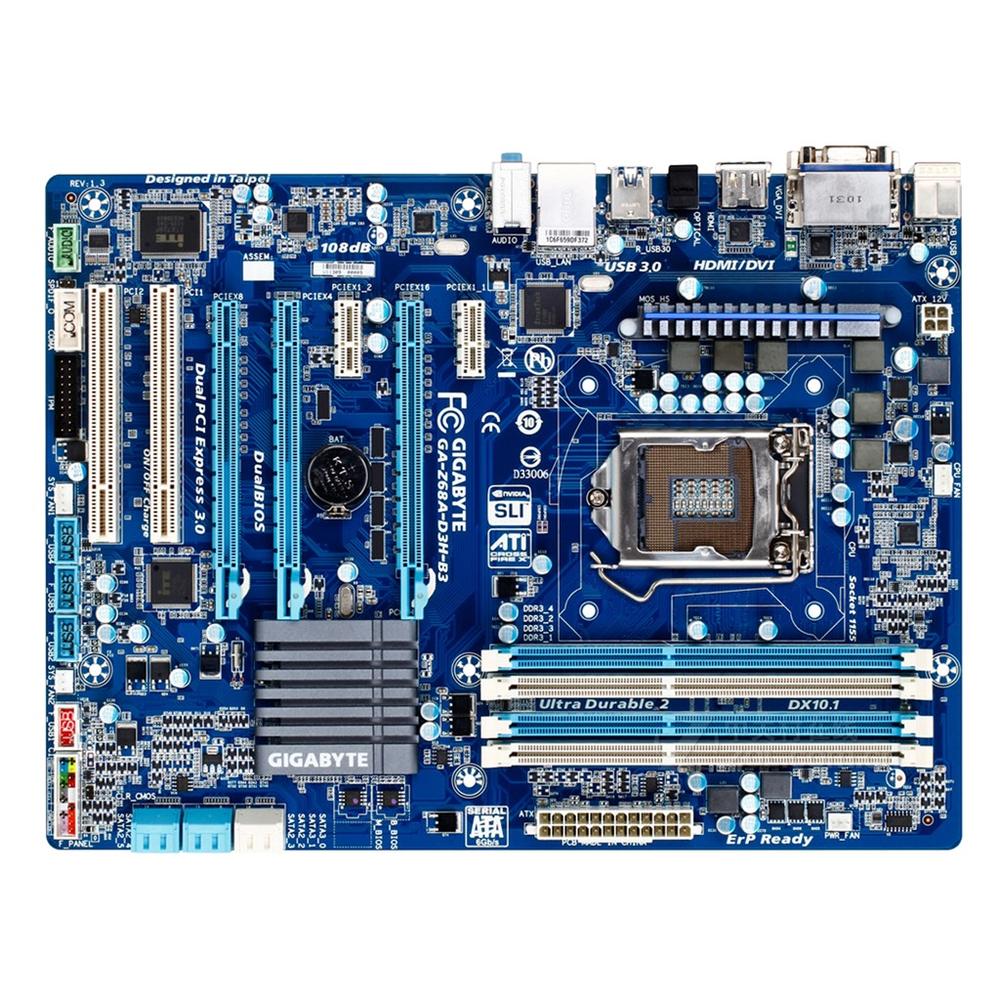 Foto 2 pulgar | Placa Madre Gigabyte Ga-z68a-d3h-b3 (rev.1.3) Lga 1155 Ddr3 - Venta Internacional.