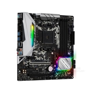 Foto 2 | Placa Base Asrock B450m Steel Legend Socket Am4 Ddr4 Micro Atx - Venta Internacional.