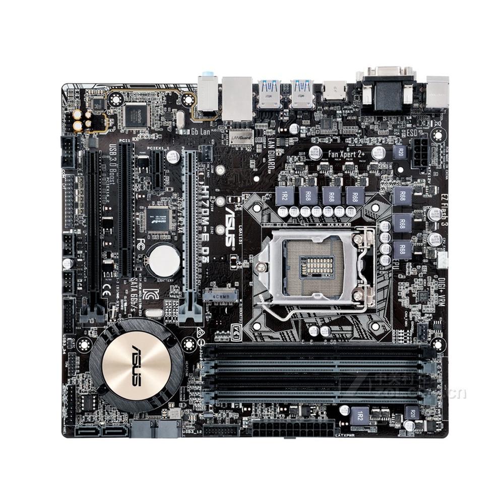 Foto 2 pulgar | Placa Base Asus H170m-e D3 Lga 1151 Intel H170 Ddr3 Micro Atx - Venta Internacional.