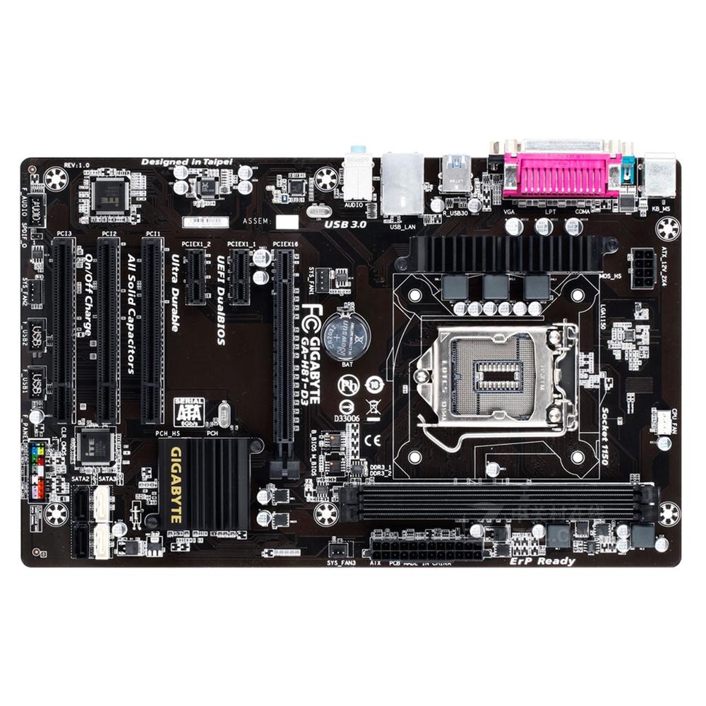 Foto 2 pulgar | Placa Madre Gigabyte H81-d3 (rev.1.0) Lga 1150 Intel H81 Ddr3 - Venta Internacional.