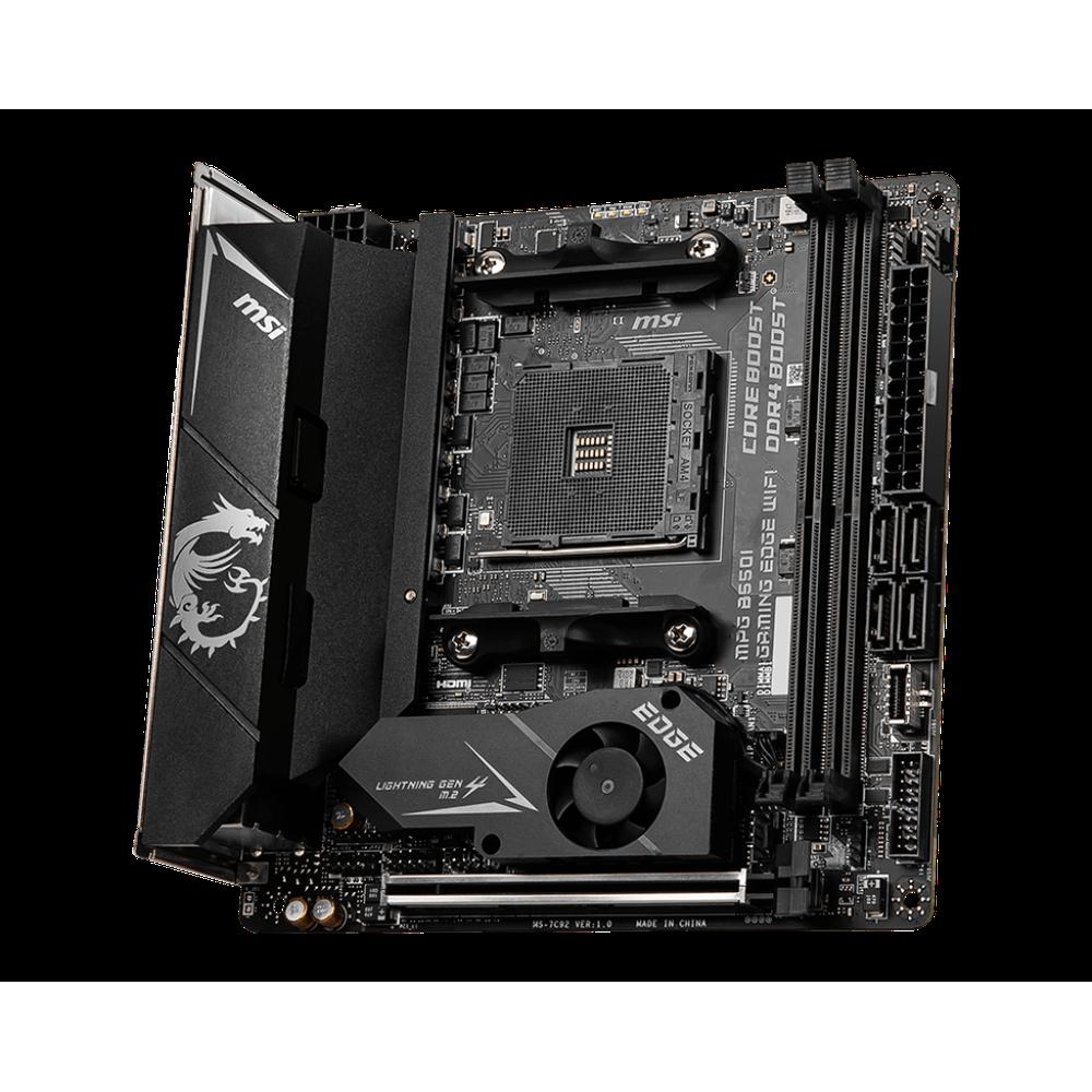 Foto 3 pulgar | Placa Base Msi Mpg B550i Gaming Edge Wifi Socket Am4 Ddr4 - Venta Internacional.