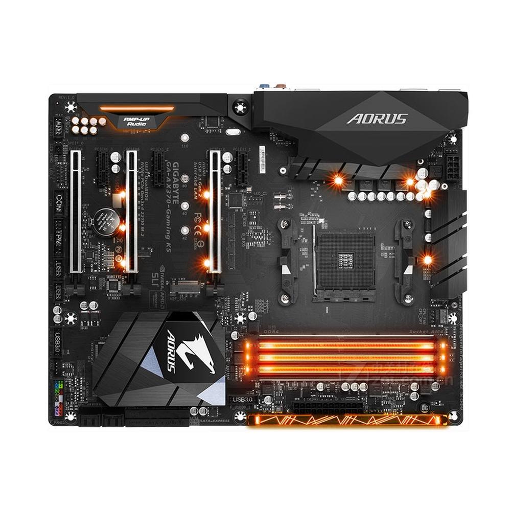 Foto 2 pulgar | Placa Base Gigabyte Aorus Ax370-gaming K5 Socket Am4 Ddr4 - Venta Internacional.