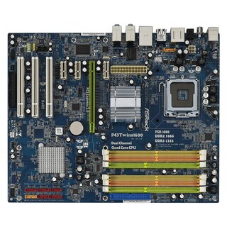 Foto 1 | Placa Madre Asrock P45ts Lga 775 Intel P45 Ddr3 Atx - Venta Internacional.