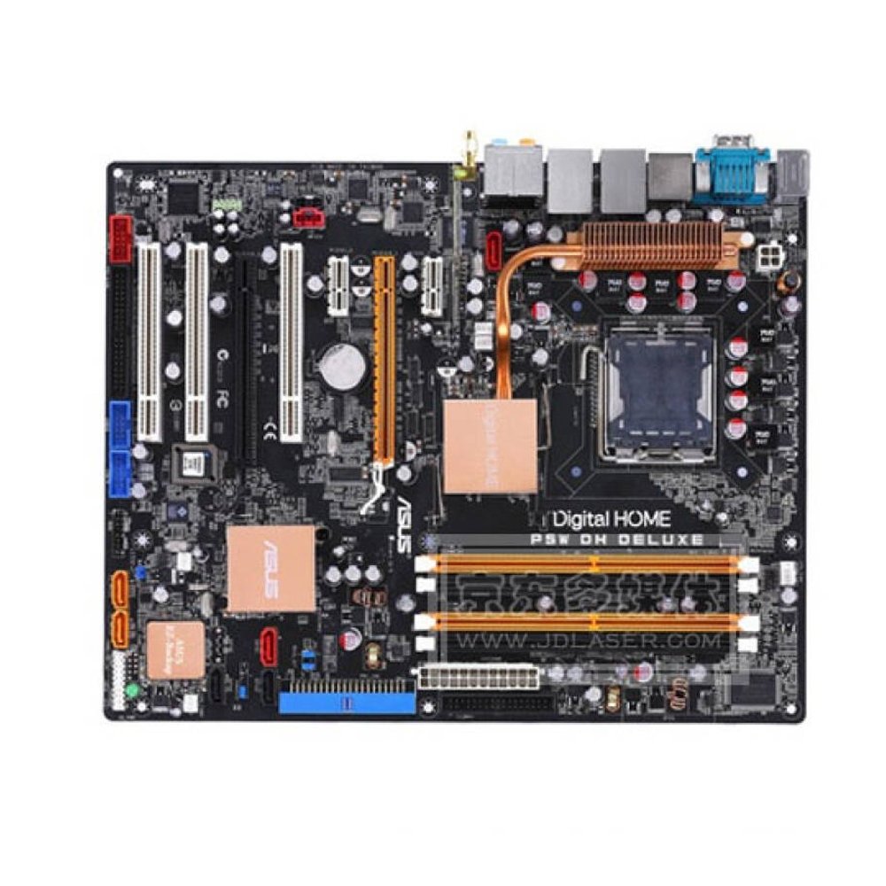 Foto 1 | Placa Madre Asus P5w Hd Deluxe Lga 775 Intel 975x Ddr2 Atx - Venta Internacional.