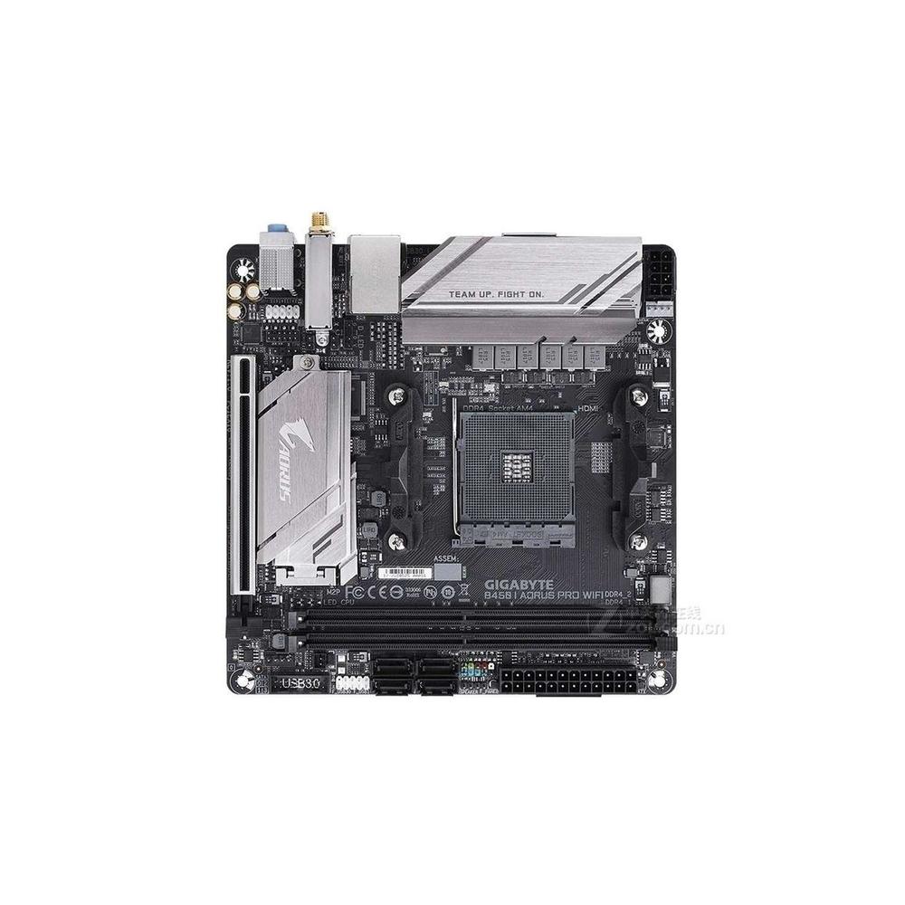 Foto 2 pulgar | Placa Base Gigabyte B450 I Aorus Pro Wifi Socket Am4 Ddr4 - Venta Internacional.