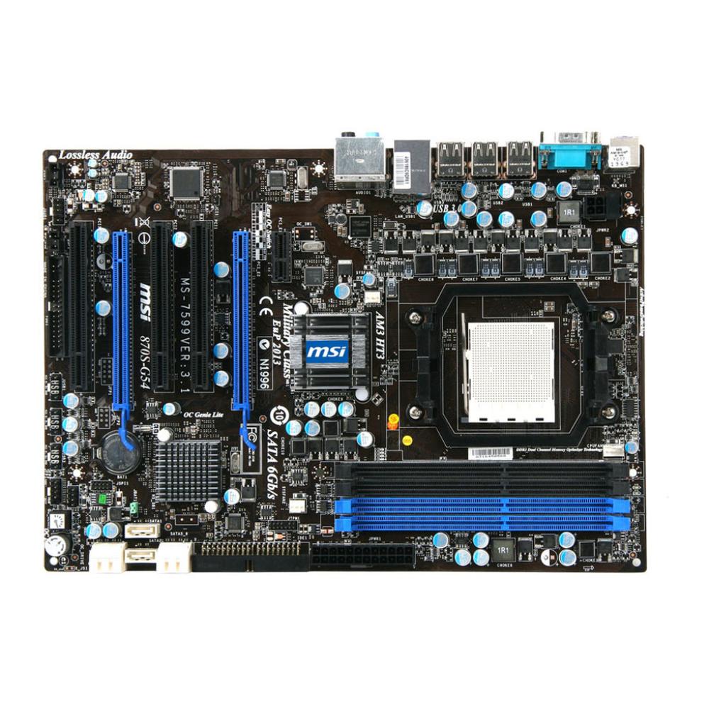 Foto 2 pulgar | Placa Madre Msi 870s-g54 Socket Am3 Amd 870 Ddr3 Atx - Venta Internacional.