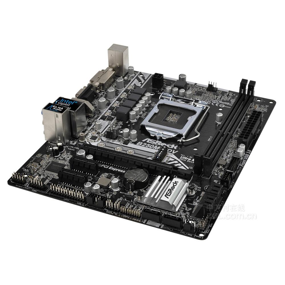 Foto 3 pulgar | Placa Madre Asrock B250m-hdv Lga 1151 Intel B250 Ddr4 Micro Atx - Venta Internacional.