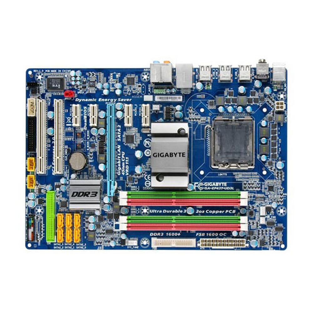 Foto 2 pulgar | Placa Madre Gigabyte Ga-ep43t-ud3l (rev. 1.0) Lga 775 Ddr3 - Venta Internacional.