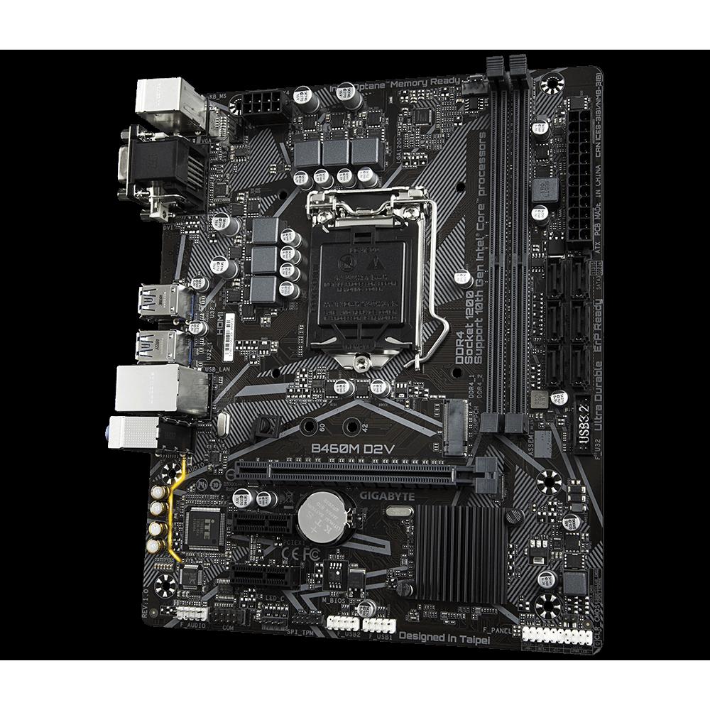 Foto 4 pulgar | Placa Madre Gigabyte Ga-b460m D2v Lga 1200 Intel B460 Ddr4 - Venta Internacional.