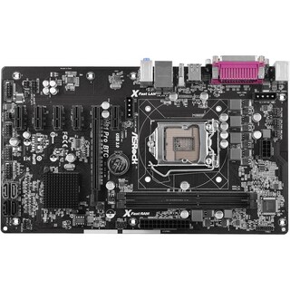 Foto 1 | Placa Madre Asrock H81 Pro Btc Lga 1150 Intel H81 Ddr3 Atx - Venta Internacional.