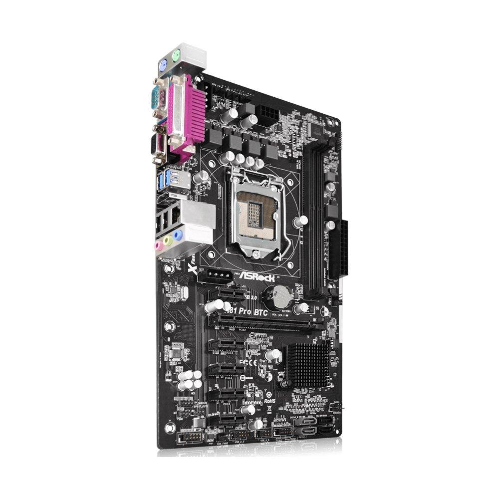 Foto 2 | Placa Madre Asrock H81 Pro Btc Lga 1150 Intel H81 Ddr3 Atx - Venta Internacional.