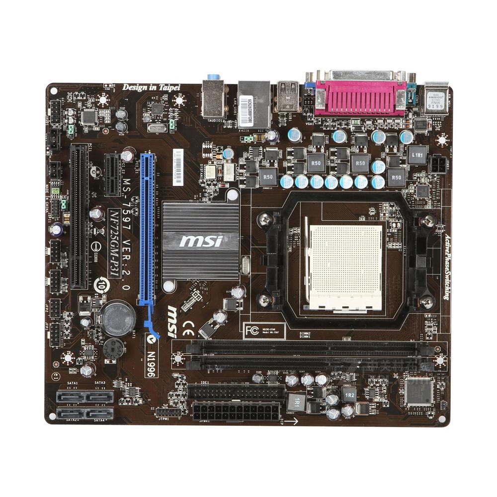 Foto 2 pulgar | Placa Madre Msi Nf725gm-p31 Con Conector Am3 Nvidia Nforce 7025-630a - Venta Internacional.