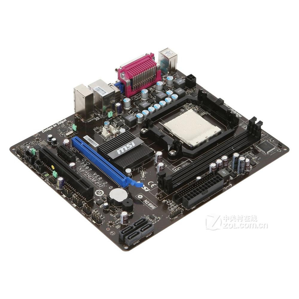 Foto 2 | Placa Madre Msi Nf725gm-p31 Con Conector Am3 Nvidia Nforce 7025-630a - Venta Internacional.