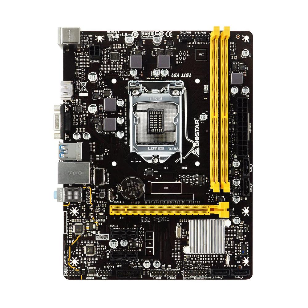 Foto 1 | Placa Madre Biostar H310mhc2 Lga 1151 Intel H310 Ddr4 Micro Atx - Venta Internacional.