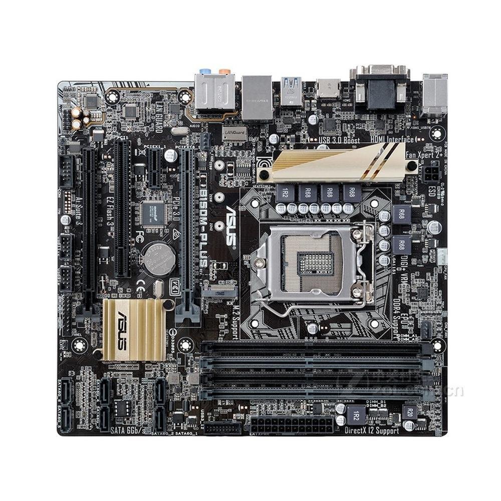 Foto 2 pulgar | Placa Madre Asus B150m-plus Lga 1151 Intel B150 Ddr4 Micro Atx - Venta Internacional.