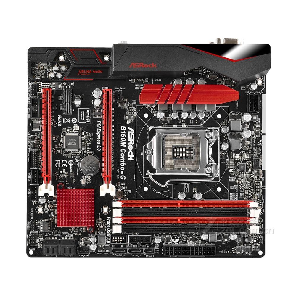 Foto 2 pulgar | Placa Madre Asrock B150m Combo-g Lga 1151 Intel B150 Ddr4 - Venta Internacional.