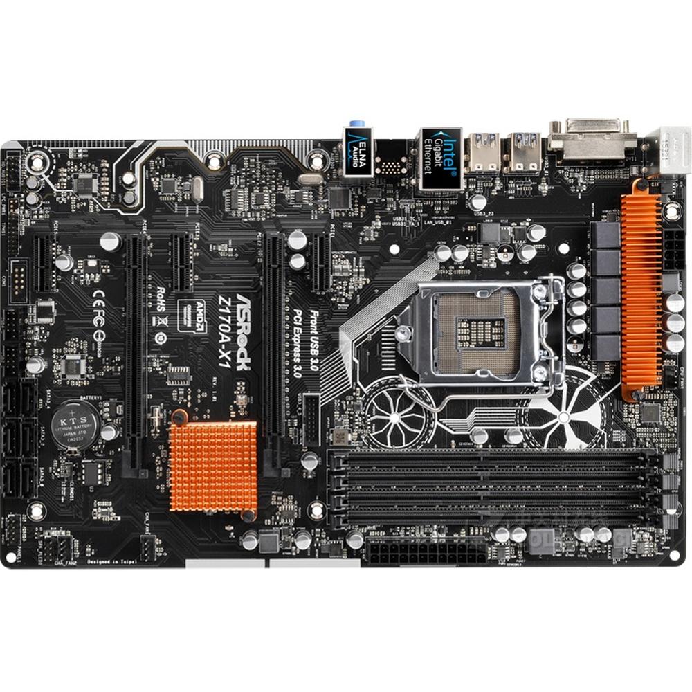 Foto 1 | Placa Madre Asrock Z170a-x1/3.1 Lga 1151 Intel Z170 Ddr4 Atx - Venta Internacional.