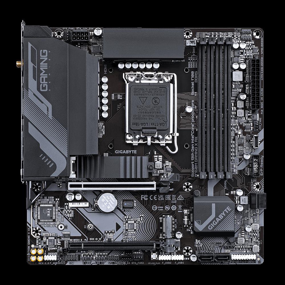 Foto 2 pulgar | Placa Madre Gigabyte B760m Gaming X Ax Lga 1700 Ddr5 192 Gb - Venta Internacional.