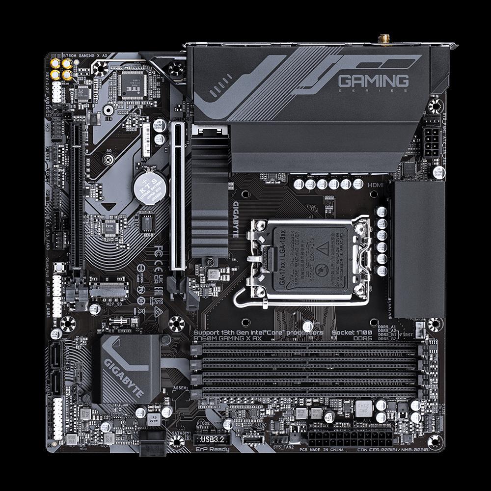 Foto 4 pulgar | Placa Madre Gigabyte B760m Gaming X Ax Lga 1700 Ddr5 192 Gb - Venta Internacional.