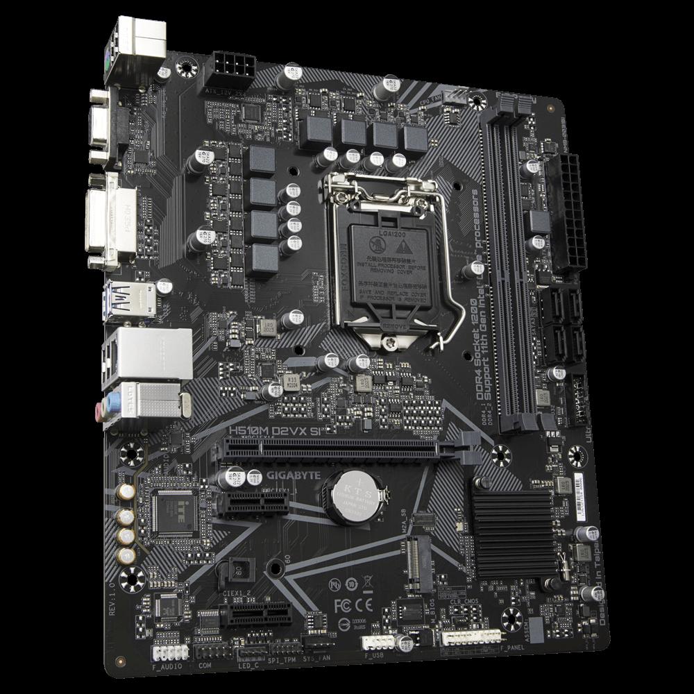 Foto 3 pulgar | Placa Madre Gigabyte H510m D2vx Si Lga 1200 Intel H510 Ddr4 - Venta Internacional.