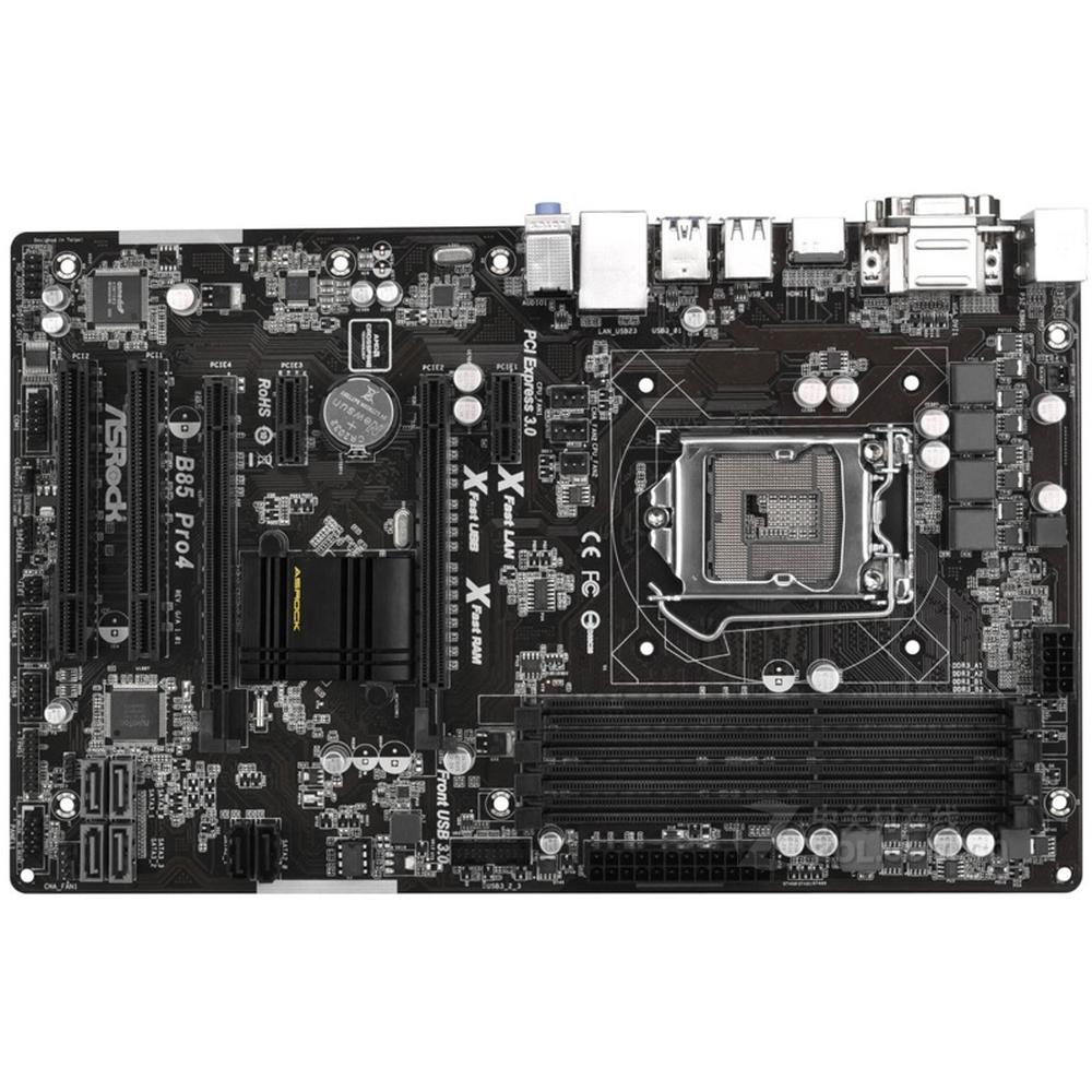Foto 2 pulgar | Placa Madre Asrock B85 Pro4 Lga 1150 Intel B85 Ddr3 Atx - Venta Internacional.