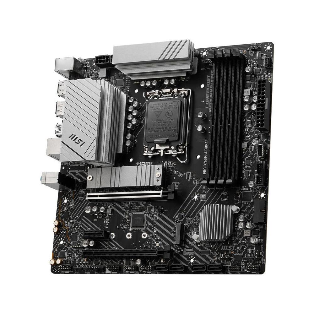 Foto 3 pulgar | Placa Madre Msi Pro B760m-a Ddr4 Ii Lga 1700 Intel B760 Ddr5 - Venta Internacional.