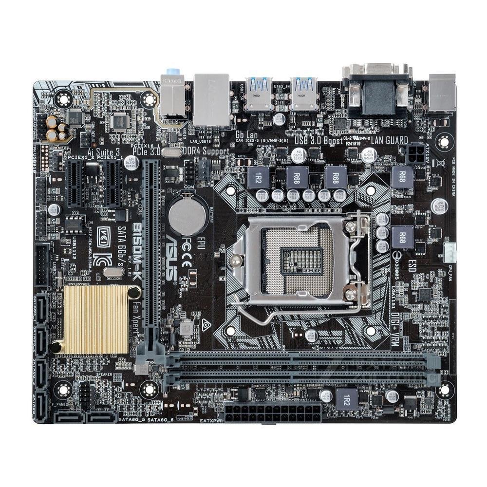 Foto 2 pulgar | Placa Base Asus B150m-k Lga 1151 Intel B150 Ddr4 Micro Atx - Venta Internacional.
