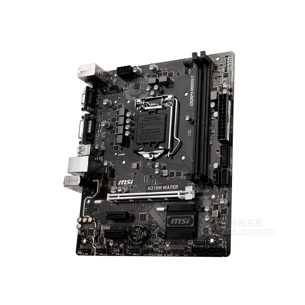 Foto 4 pulgar | Placa Madre Msi H310m Water Lga 1151 Intel H310 Ddr4 32gb - Venta Internacional.