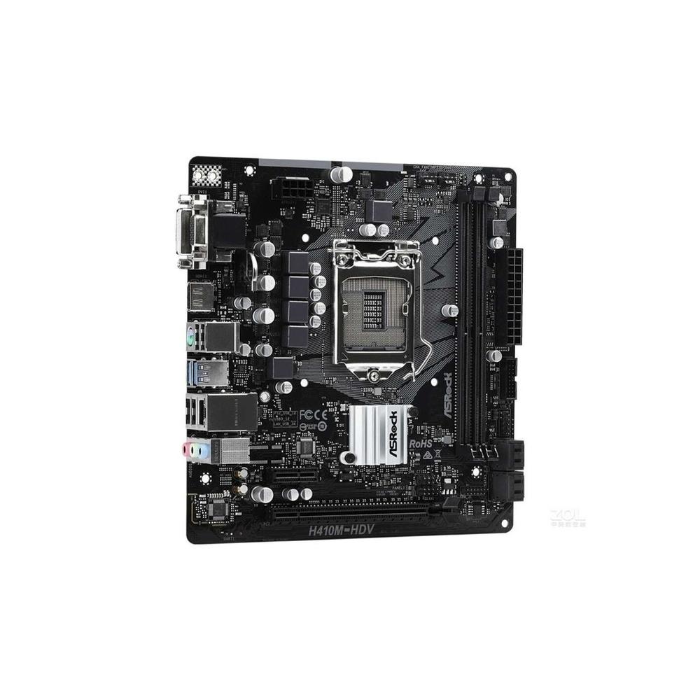 Foto 3 pulgar | Placa Madre Asrock H410m-hvs Lga 1200 Intel H410 Ddr4 De 64 Gb - Venta Internacional.