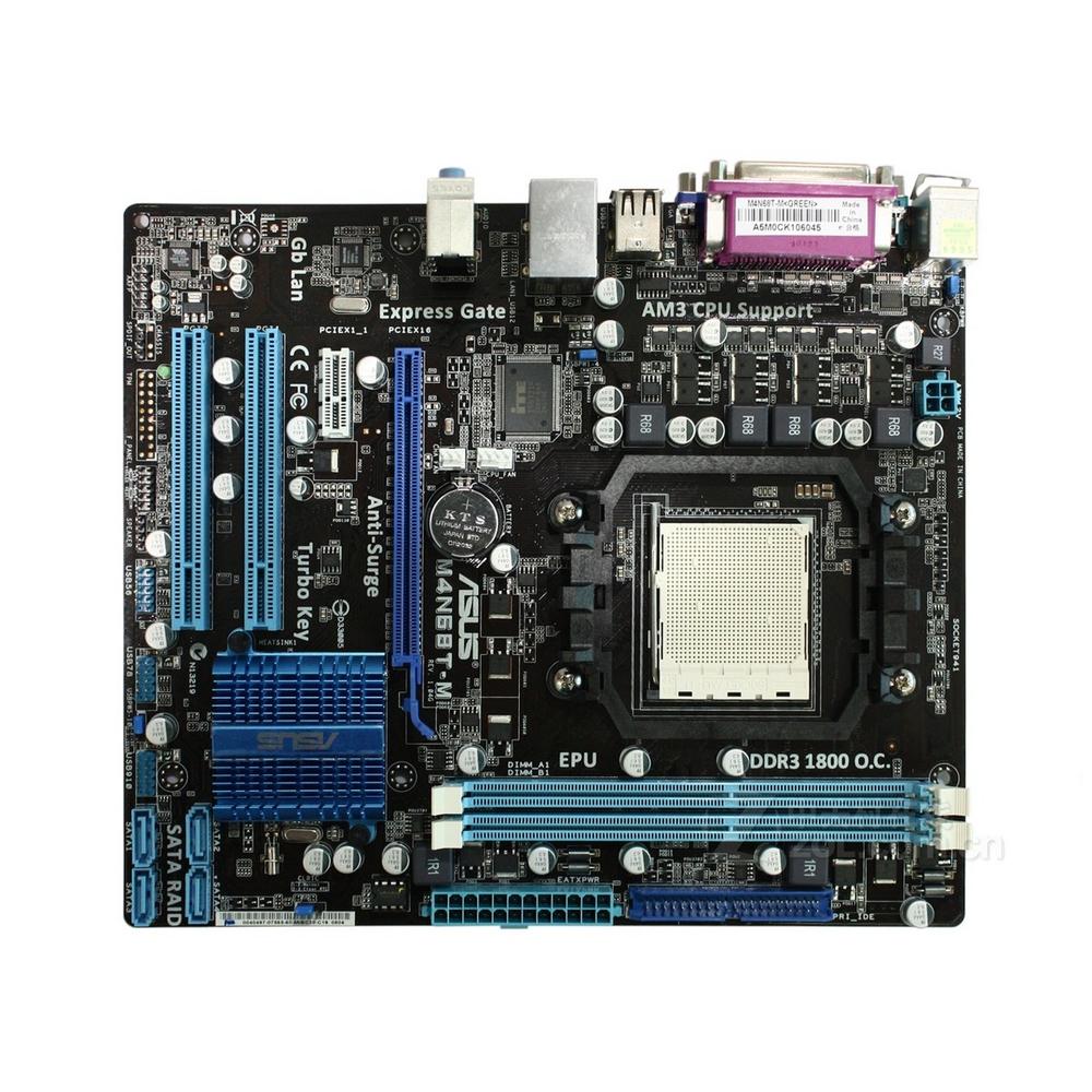 Foto 1 | Placa Base Asus M4n68t-m Con Conector Am3 Nvidia Geforce 7025/nforce 630a Ddr3 Micro Atx - Venta Internacional.