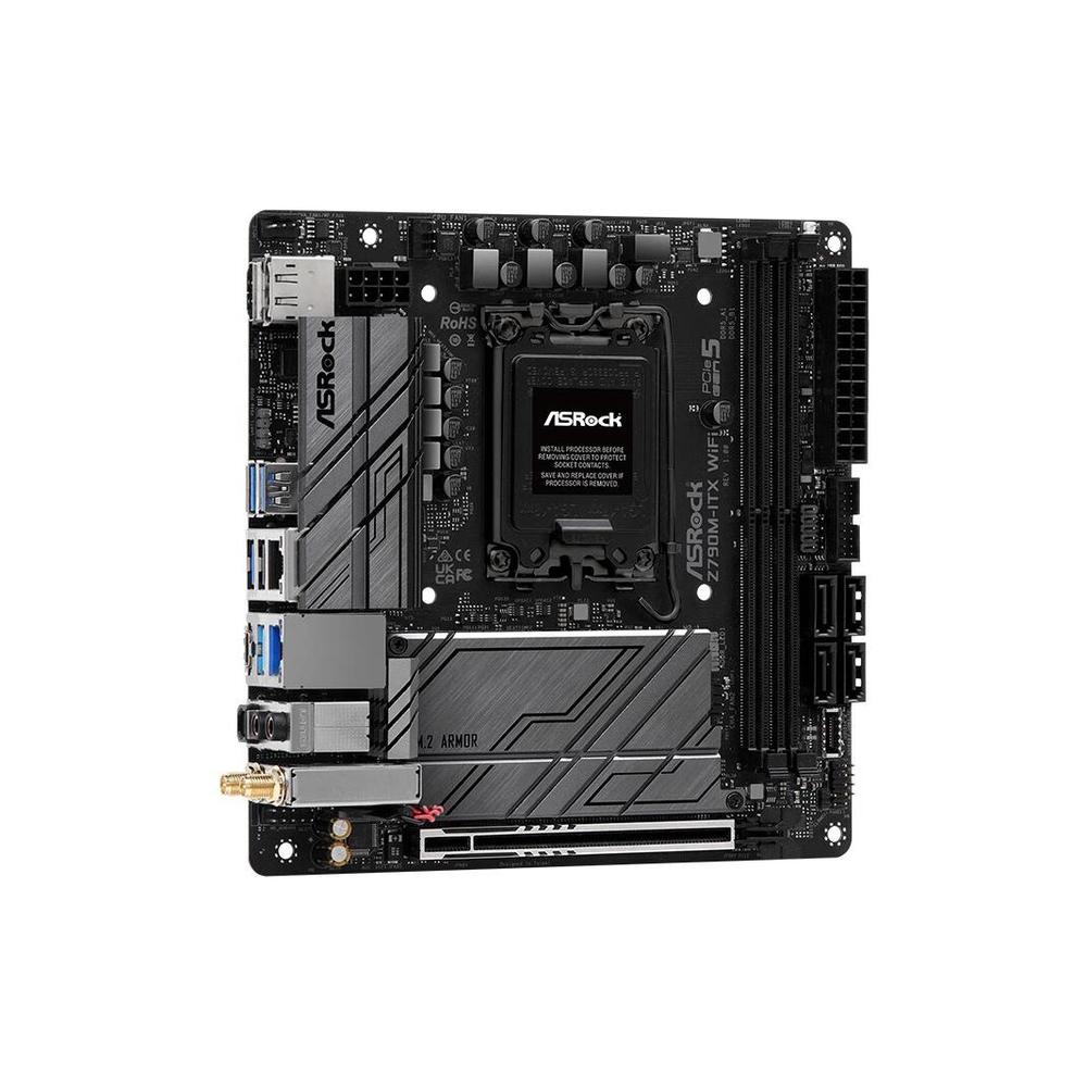 Foto 3 pulgar | Placa Madre Asrock Z790m-itx Wifi Lga 1700 Ddr5 96 Gb - Venta Internacional.