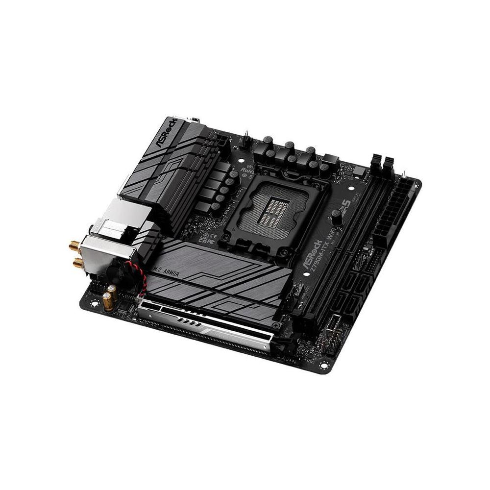 Foto 4 pulgar | Placa Madre Asrock Z790m-itx Wifi Lga 1700 Ddr5 96 Gb - Venta Internacional.