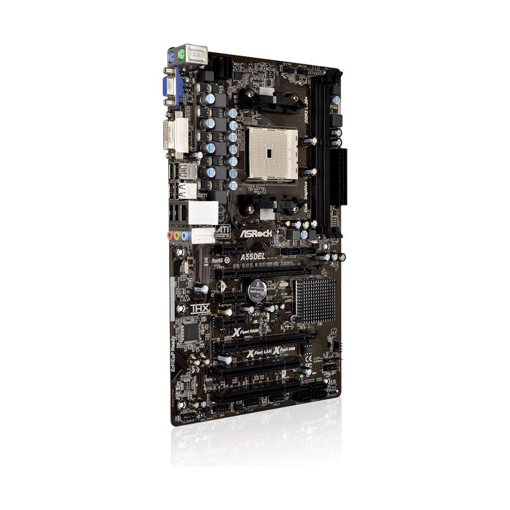 Foto 4 pulgar | Placa Madre Asrock A55del Socket Fm1 Amd A55 Ddr3 Atx - Venta Internacional.
