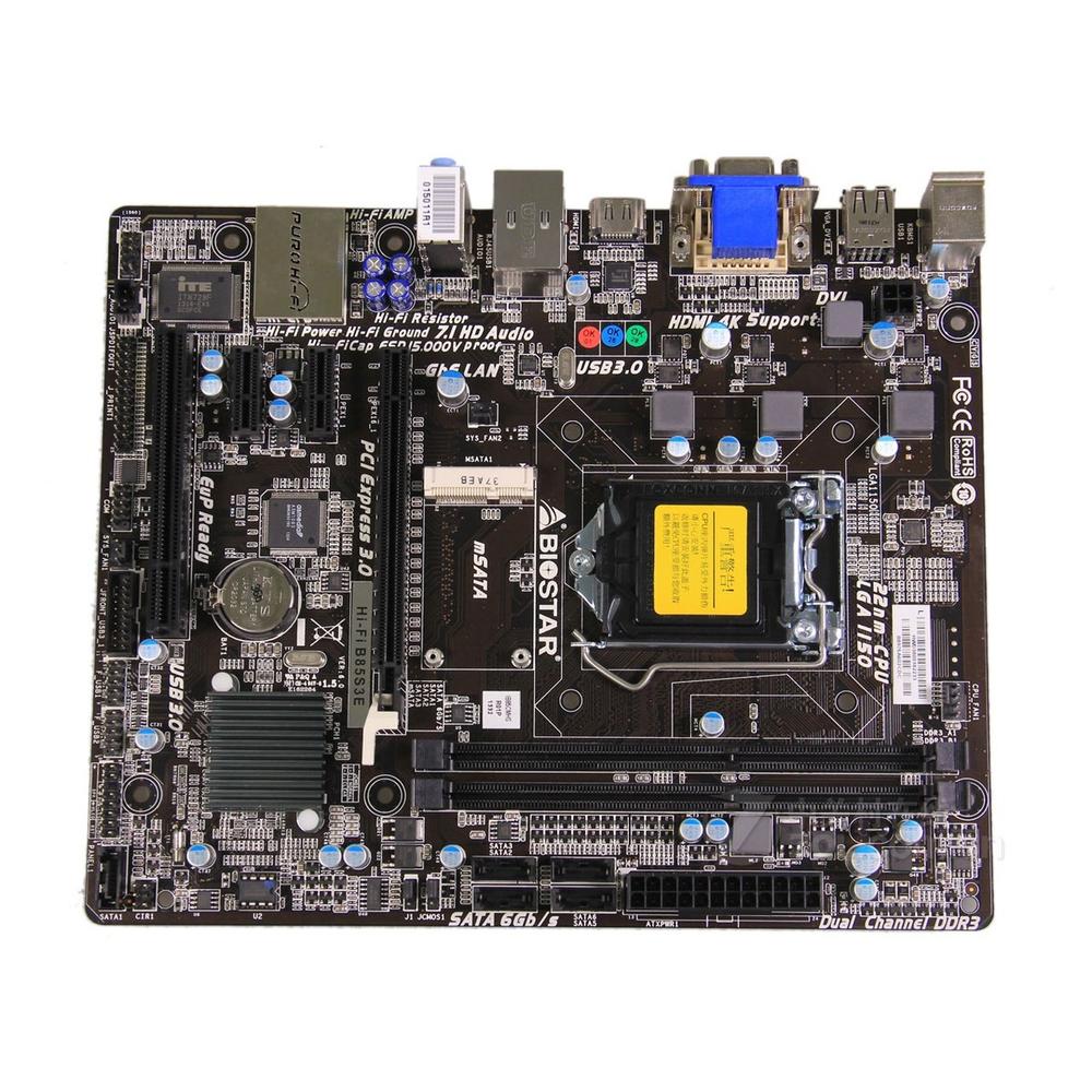 Foto 2 pulgar | Placa Madre Biostar Hi-fi B85s3e Lga 1150 Intel B85 Ddr3 - Venta Internacional.