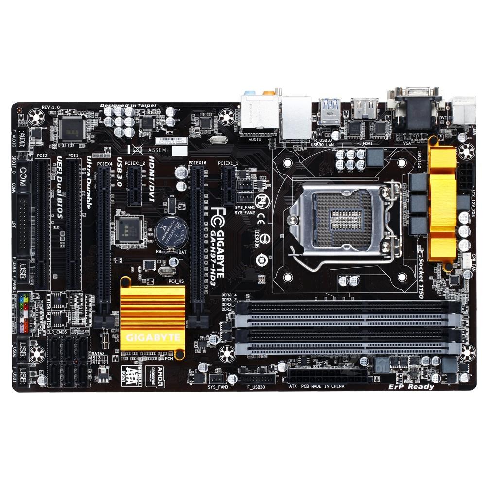 Foto 1 | Placa Madre Gigabyte H97-hd3 (rev.1.0) Lga 1150 Ddr3 Atx - Venta Internacional.